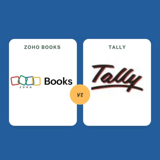 Tally VS Zoho Books