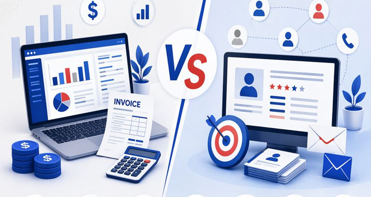 Zoho Books vs Zoho CRM