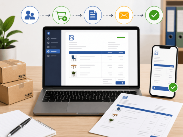 Record Sales Through Invoices