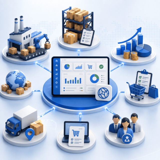 Zoho ERP Used For