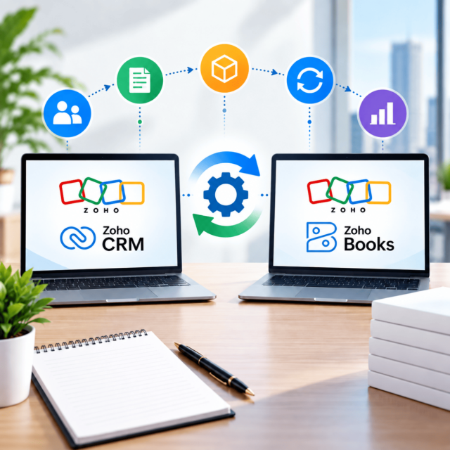 Integrate Zoho CRM with Zoho Books